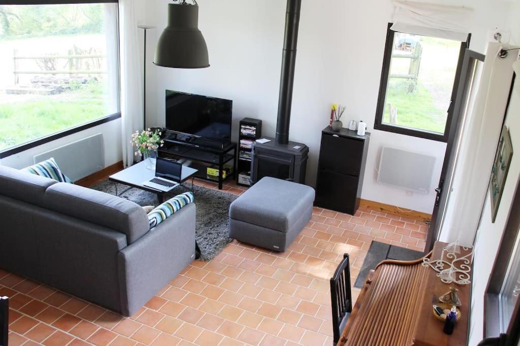 Maisonnette Au Calme, 15 Kms Honfleur/Deauville Les Authieux-sur-Calonne 外观 照片